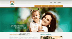 Desktop Screenshot of kritiprojects.com